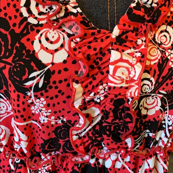 Maternity floral top SZ Medium - Picture 6 of 7